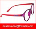 Fashion Lady Leopard black eyewear frame with TR90 material Optical frames 5