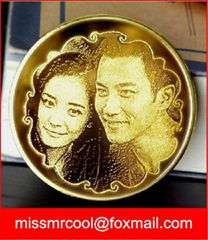 2015 Personalized memory coin gift for  Anniversary family customized coin gift 