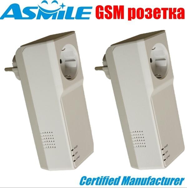 GSM power socket . Mobile phone control  socket  by SMS 4