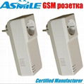 GSM power socket . Mobile phone control  socket  by SMS 4