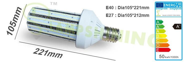 50W Led Corn Bulb - LSCB-50WXY - Lamp Shining (China Manufacturer) - Bulb &  Lamp - Lighting Products - DIYTrade China manufacturers