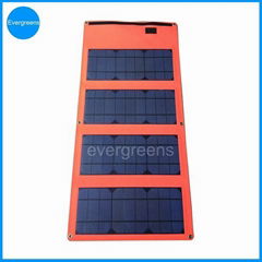 36W monocrystal  folding 19v solar laptop charger
