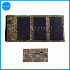 25W 15V folding monocrystal solar charger