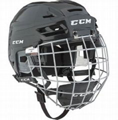 CCM Senior Resistance 100 Ice Hockey Helmet Combo