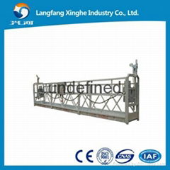 Aluminum temporary gondola ZLP800 for facade cleaning