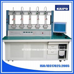 Single phase energy meter test bench