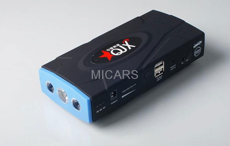 Multifunctional 3 LED Color SOS 16800 mAH Power Car Jump Starter 2