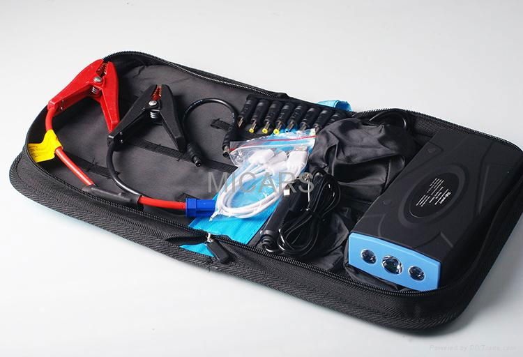 Multifunctional 3 LED Color SOS 16800 mAH Power Car Jump Starter 4