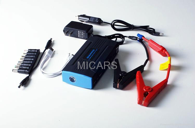 Top quality safty protection portable vehicle jump starter 16800mah 4