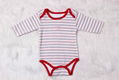 100% cotton long sleeve baby bodysuit 4