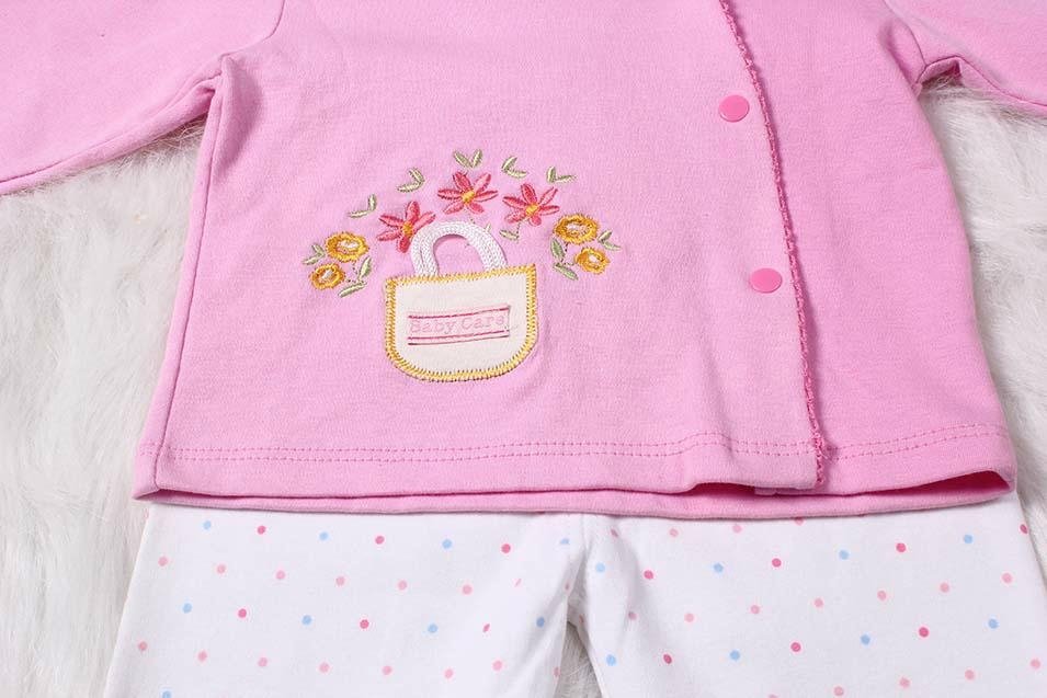 Baby Girl Boutique Clothing Set With Embroidery 2pcs 2
