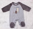 Lovely Bear baby boy Long Sleeve Romper