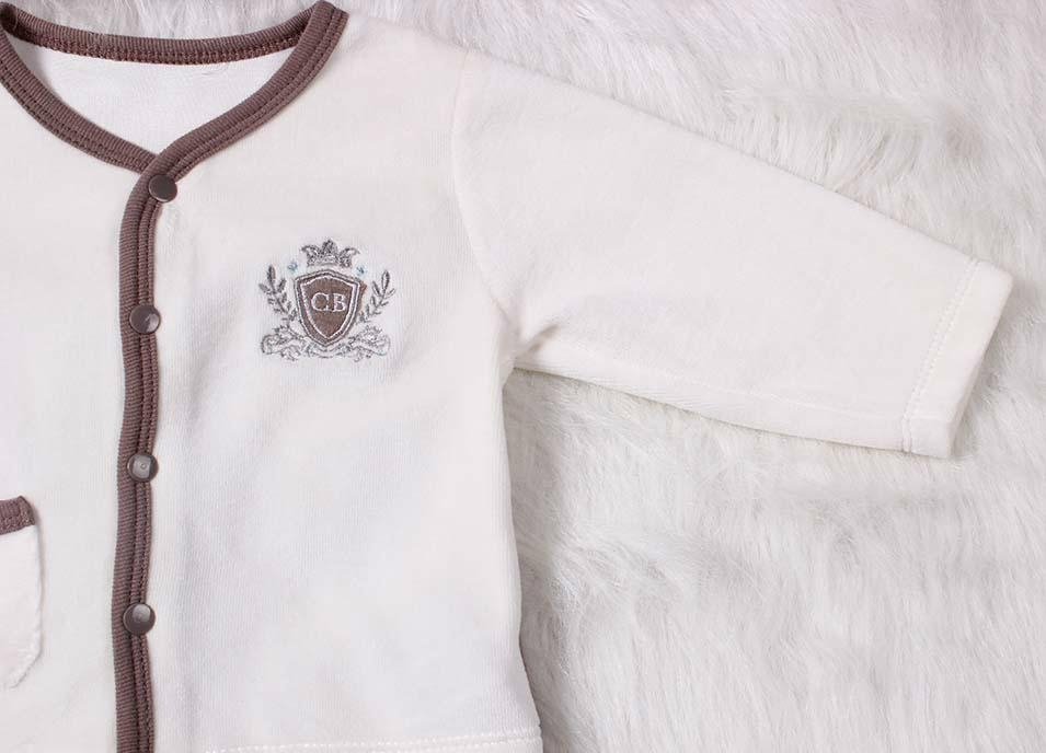 Baby boy velvet clothing set casual spring and autumn clothing set 