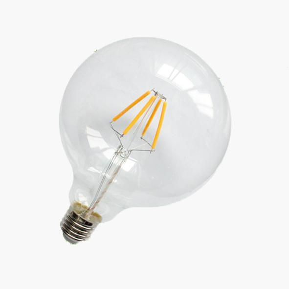 G125 4W LED Filament Bulb 110LM/W