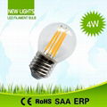 G45 LED Filament Bulbs