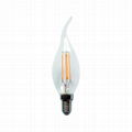 4W E14 C35T led candle light filament bulb 3