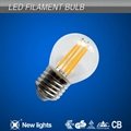 4W E27 G45 LED Filament Bulbs 1