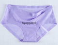 seamless flora antibacterial,anti emptied ice silk women lingerie 2