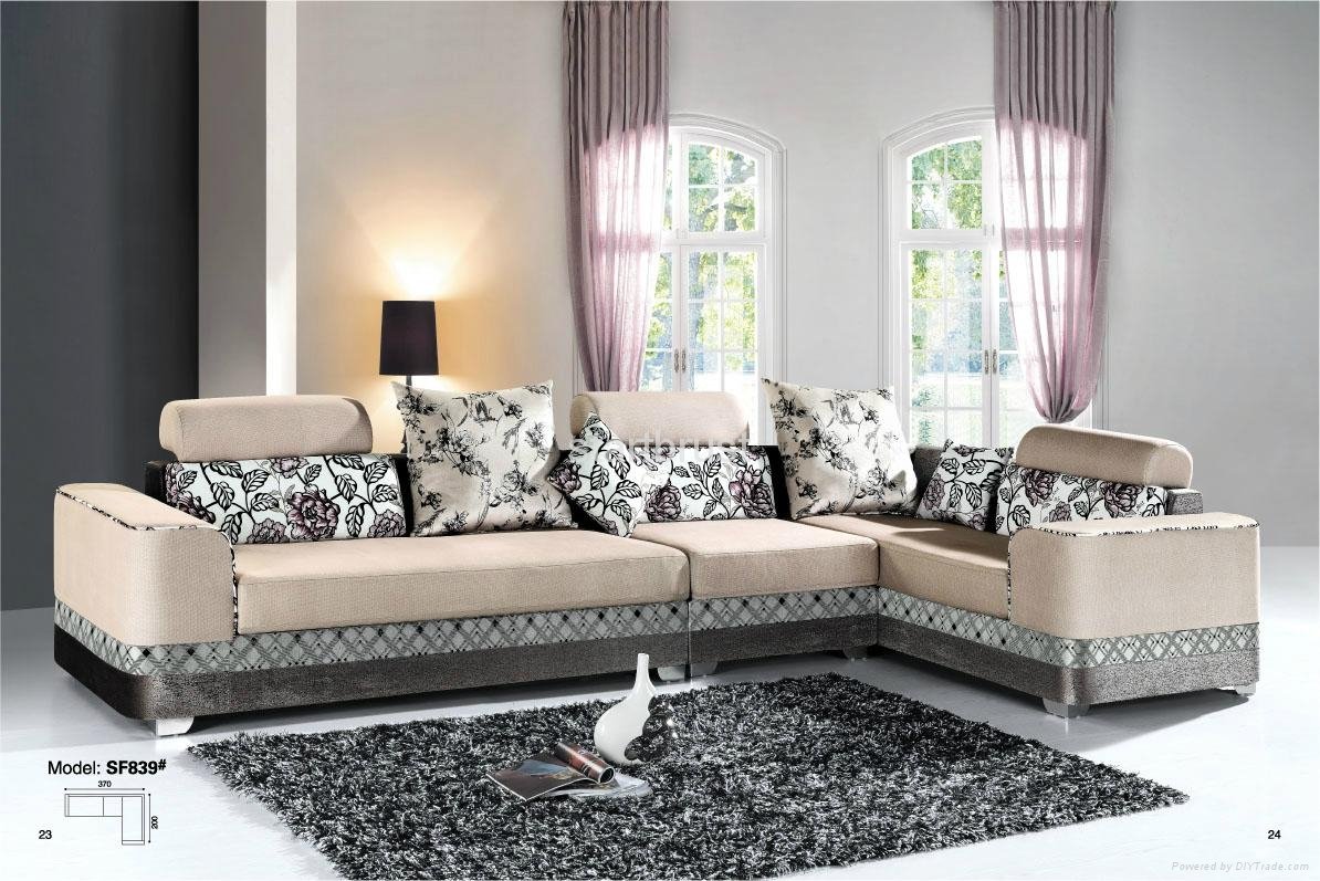 New Product Modern leather living room sofa set furniture