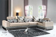 New Product Modern leather living room sofa set furniture