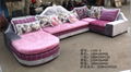 New style modern fabric sofa   3