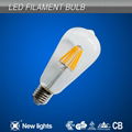  ST64 Edison Bulbs 40W Replacement ST64 Filament Led 2W 4W 6W 8W Based E27/B22 3