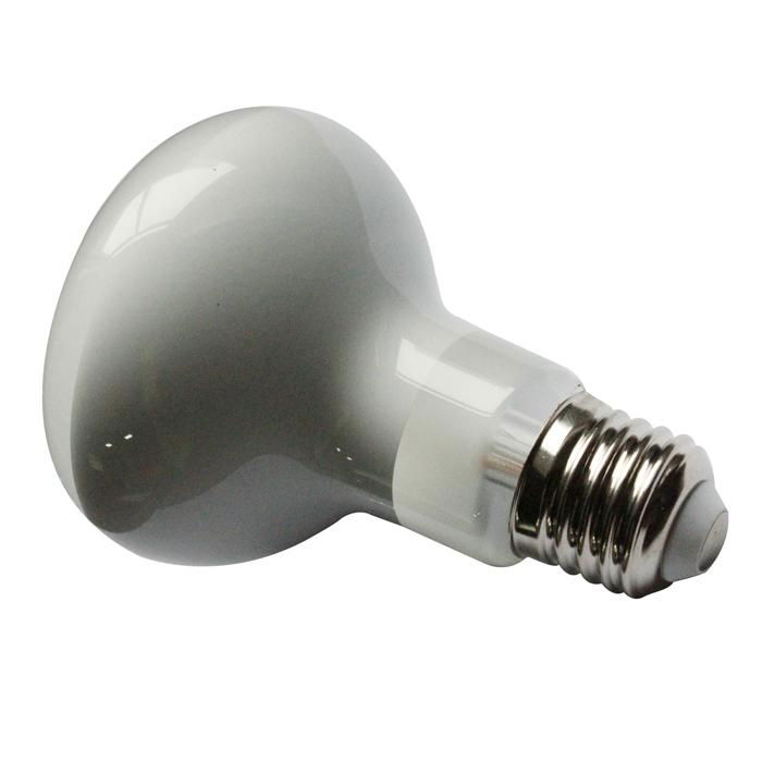 White Glass Shell Cob Filament Bulb R63 E27 4W 6W Led Filament Light