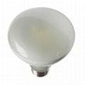 White Glass Shell Cob Filament Bulb R63 E27 4W 6W Led Filament Light 2