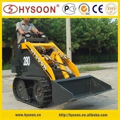 HYSOON mini rubber track loader