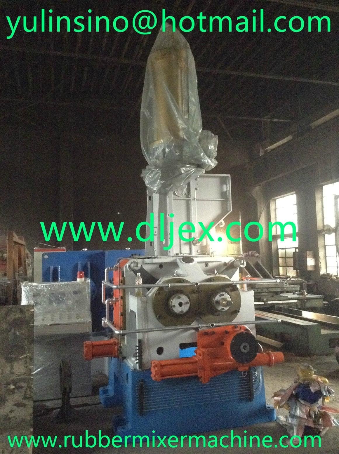 160L internal Banbury mixer of Dalian Jiaerxin Rubber &Plastics Machinery Co.