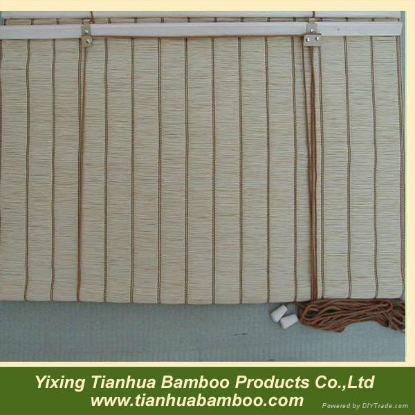 Enviroment protecting bamboo roller curtain
