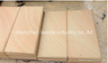 top quality,honed wooden yellow sandstone of tiles and others 2