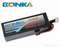 Bonka-5400mah-4S2P-65C  rc car lipo  1