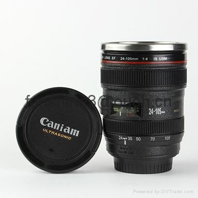 caniam 24-105mm 2 generation camera lens mug with stainless steel inner 3