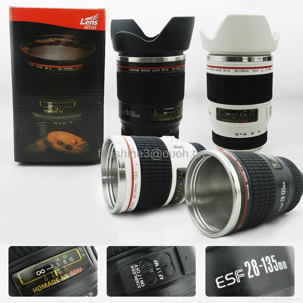 caniam 28-135mm 2nd white coffee mug camera lens