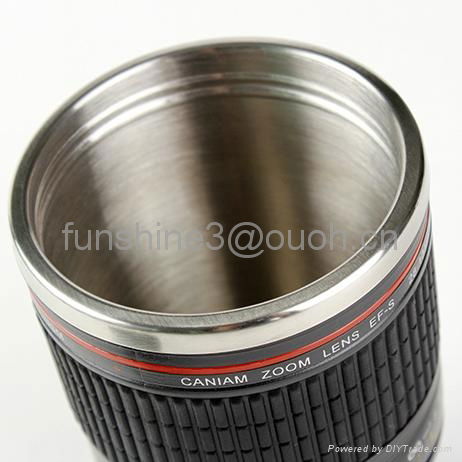 caniam 28-135mm 3rd black camera lens portable coffee cup 3