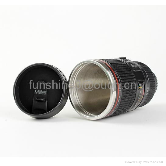 caniam 28-135mm 3rd black camera lens portable coffee cup 4