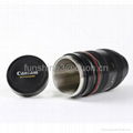 caniam 24-70mm zoomable camera lens double wall coffee mug