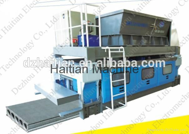 slipform hollow core slab forming machine 2