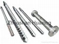 Rubber screw barrel 3