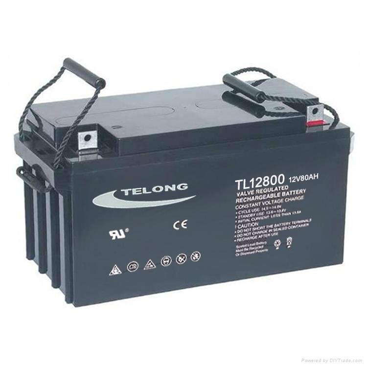 12V Auto/Truck Battery-TELONG 12V80Ah-Maintenance-Free Lead Acid Battery 2