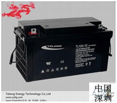 12V Golf Car Use Battery-TELONG 12V100ah-Maintenance-Free Battery 