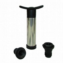 Stainless steel Wine vacuum pump with 2