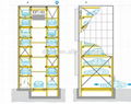 Custom designed fast access and safe parking automated car parking system  2