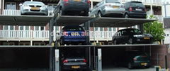 Custom designed 3 level high quality car parking system  Mechanical parking 