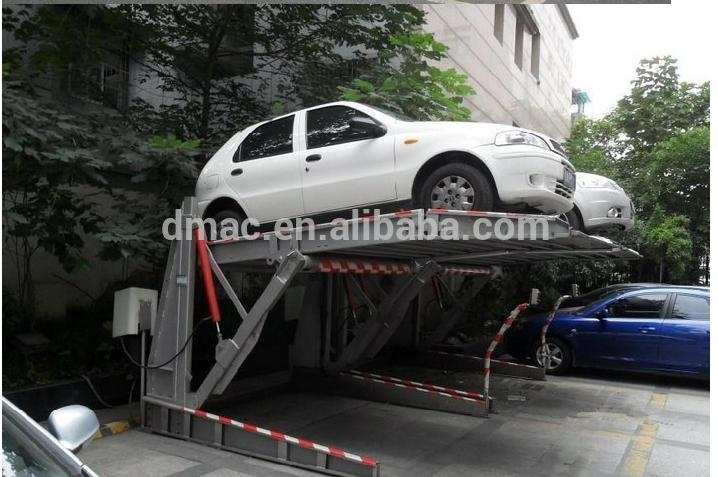 Easy used parking lift 2 level car parking system 2