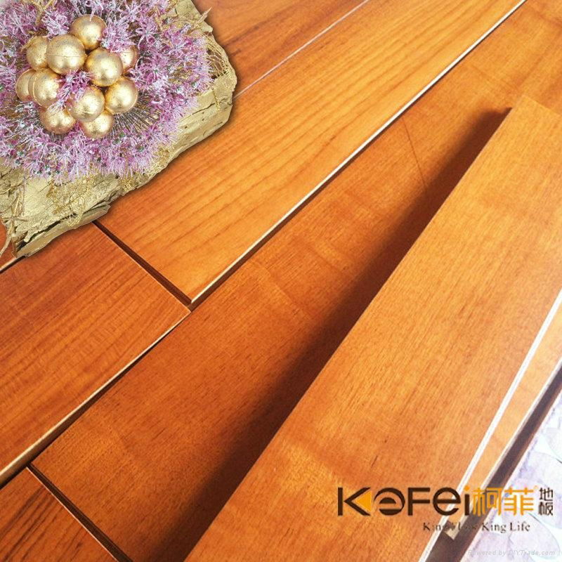 Hardwood flooring &Asian Teak wooden flooring with manor style 2