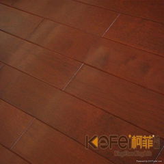 Best Sell High-glossy hdf waterproof Solid Merbau wood flooring