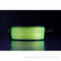 Glow in the dark PLA filament with the competive price 1