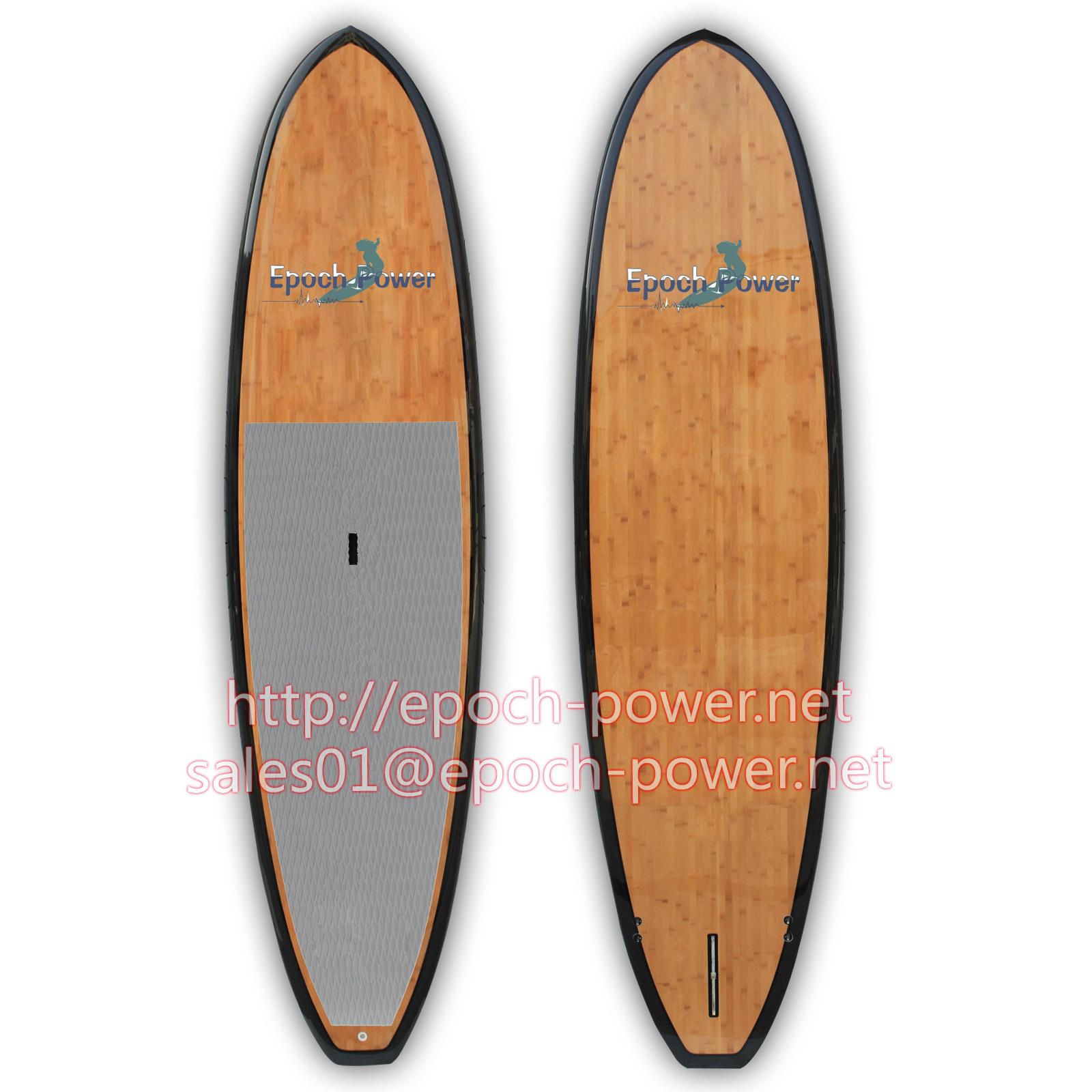 bamboo stand up paddle board